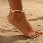 Ankae™ Double Layer Waterproof Chain Anklet