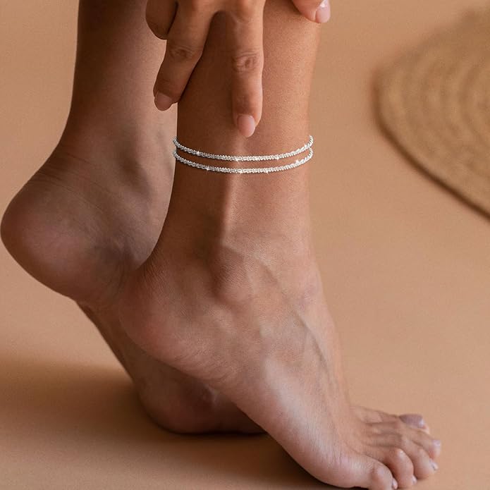 Ankae™ Double Layer Waterproof Chain Anklet